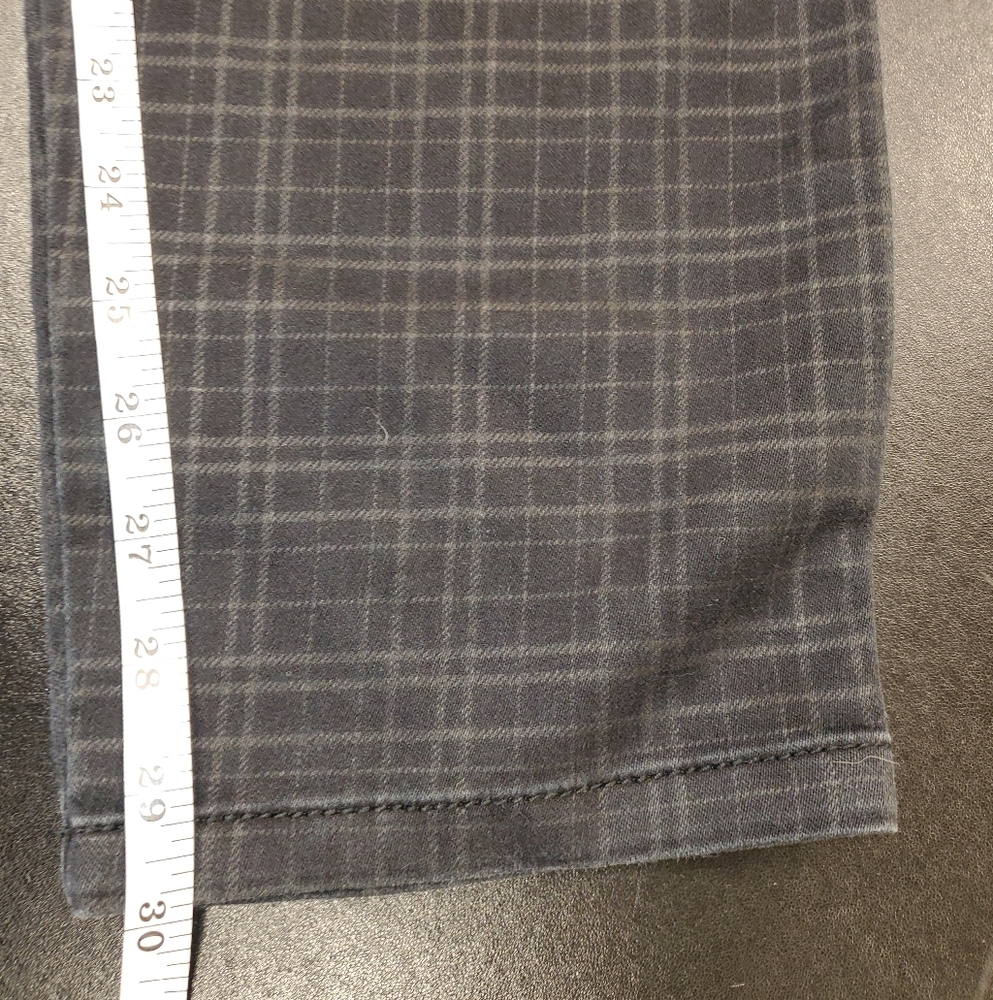Torrid Black/Gray Plaid Jeans 20R - Picture 9 of 12